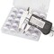 25 Pieces 90WT White Prewound Bobbin Thread Size A Class 15 (SA156) with Clear Storage Plastic Case Box 60S/2 for Brother Embroidery Thread Sewing Thread Machine DIY